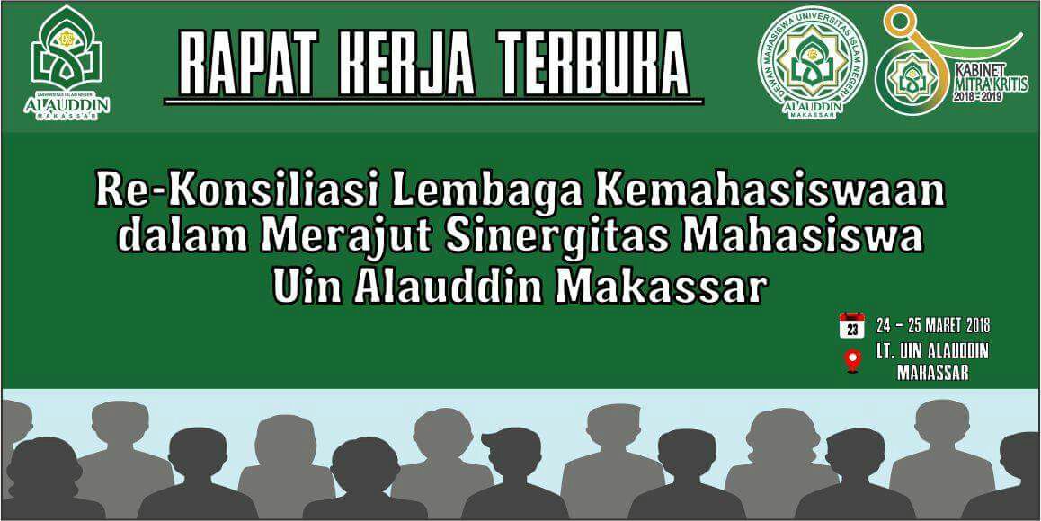 Gambar Rekonsiliasi LK dan Rajut Sinergitas, Dema Universitas Gelar Rapat Terbuka